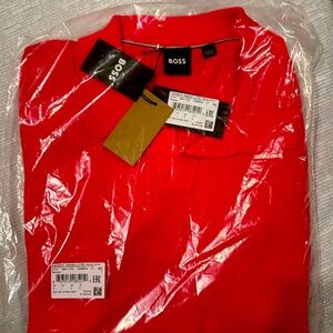 Boss knit mesh Polo with Tags (Large Slim Fit)